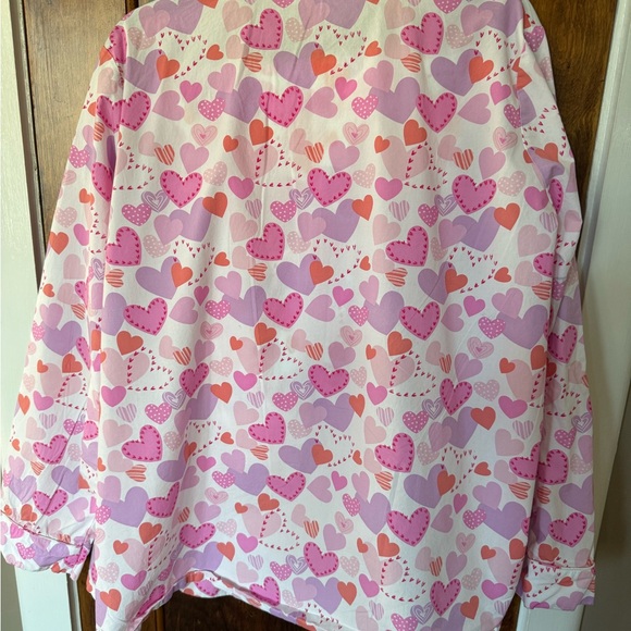 ❤️ The Company Store Women’s Valentine Heart Pajama Set long XXL - Picture 6 of 10